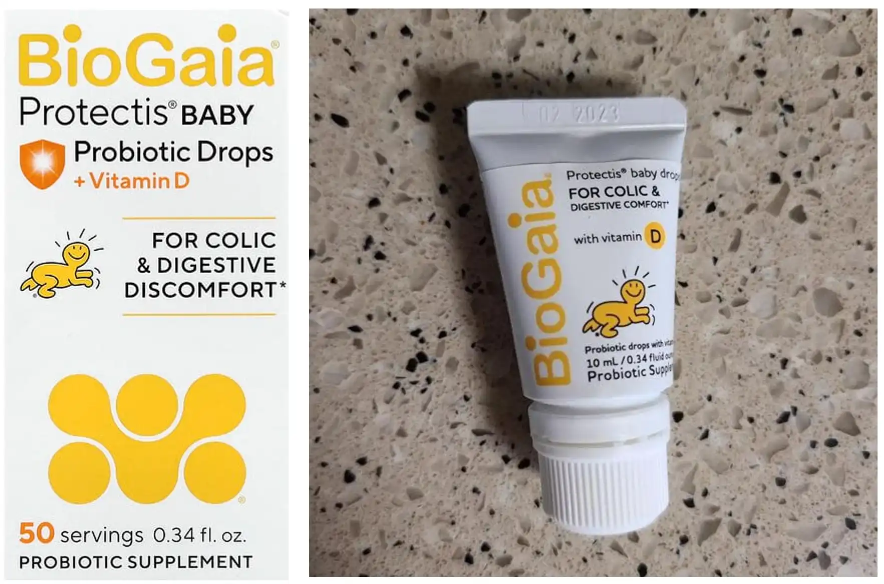 BioGaia 寶乖亞 益生菌滴劑 益生菌包裝實拍與內容物展示