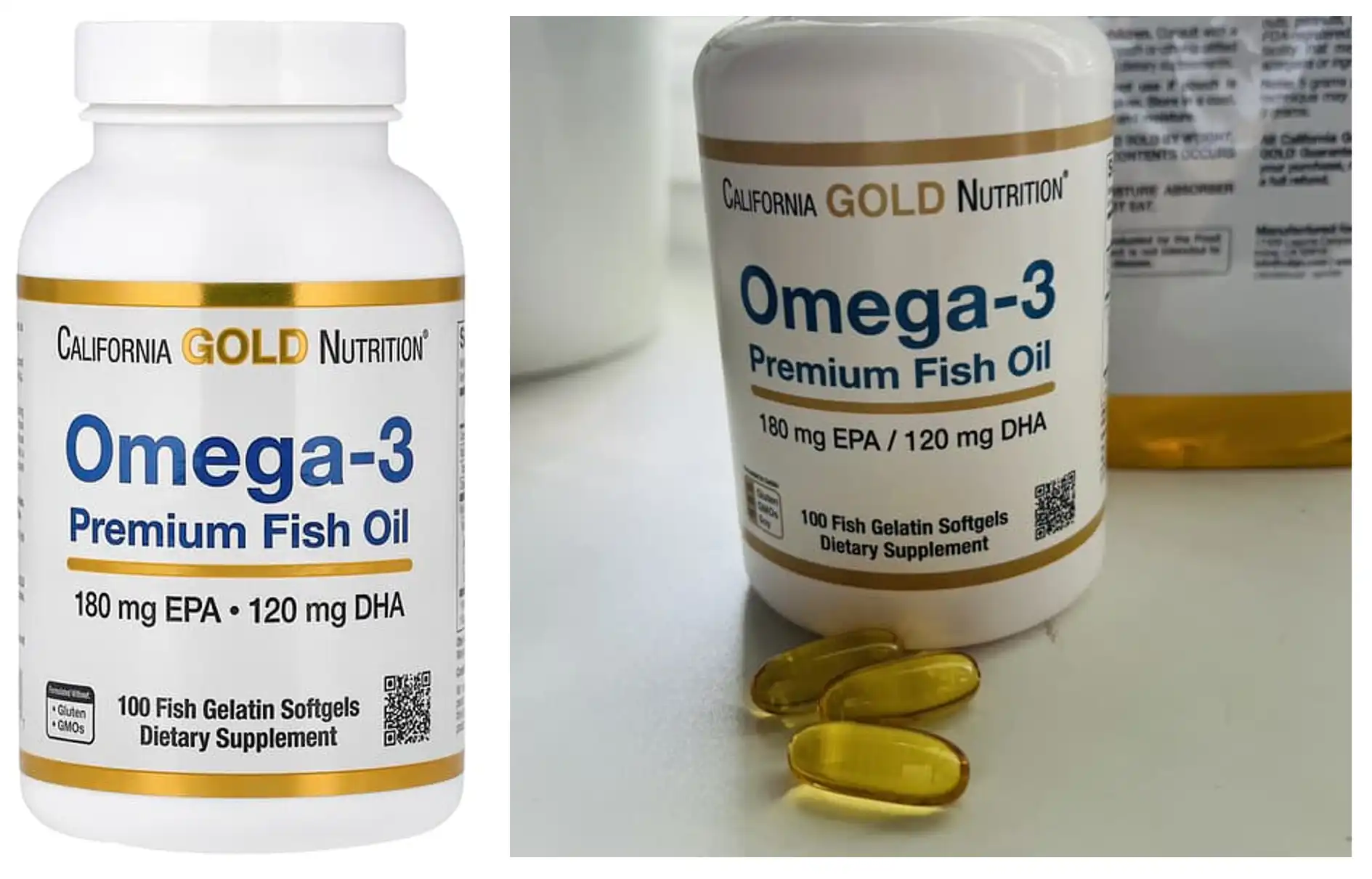 iHerb CGN California Gold Nutrition 優質魚油評價