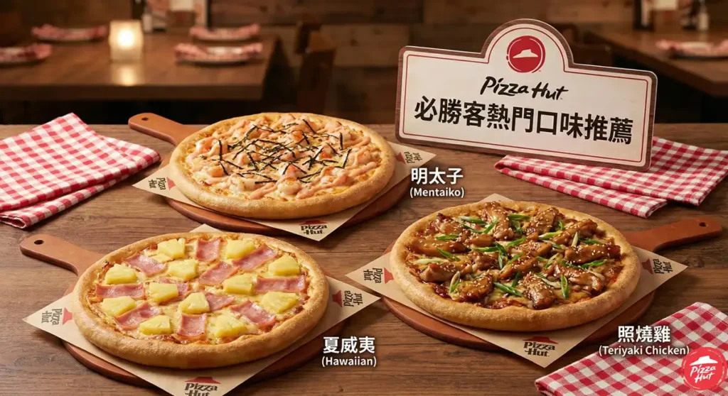 必勝客推薦披薩口味與 Pizza Hut 和風章魚燒實測