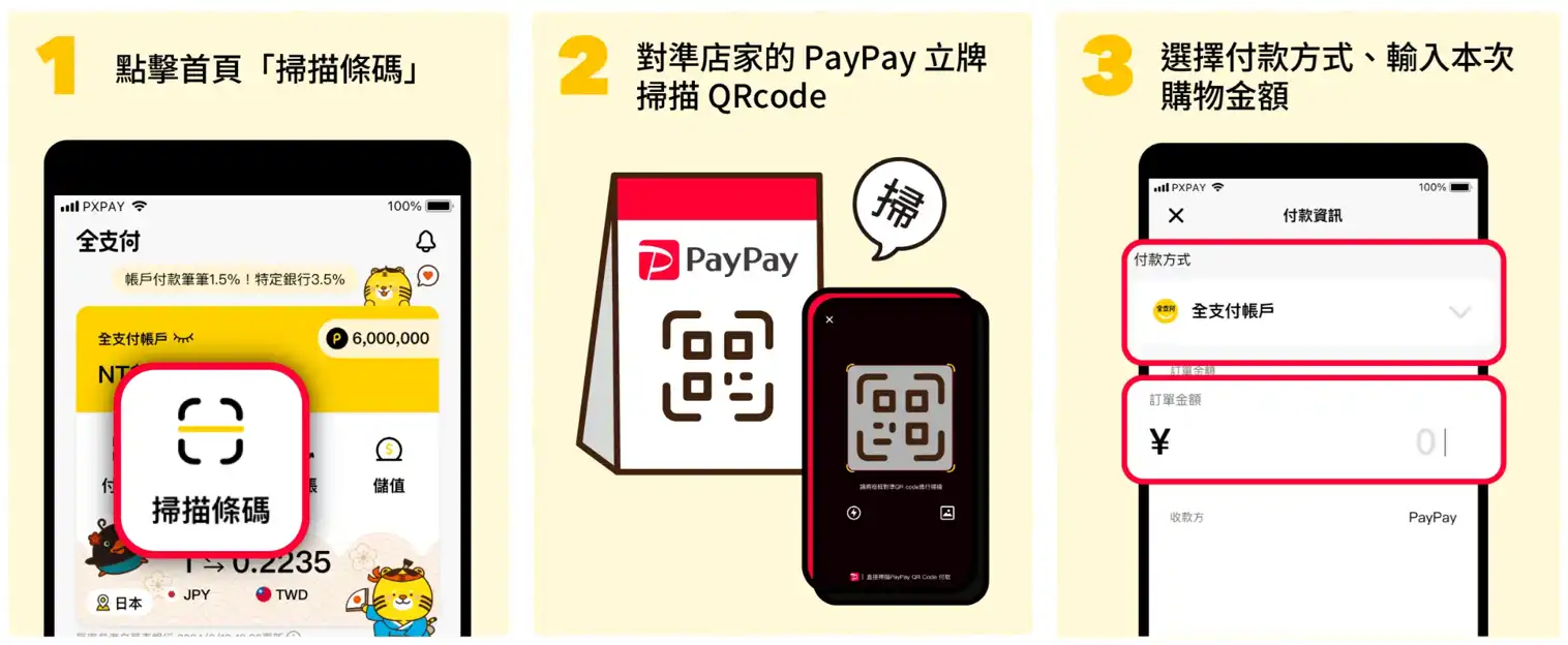 全支付PayPay教學Step1