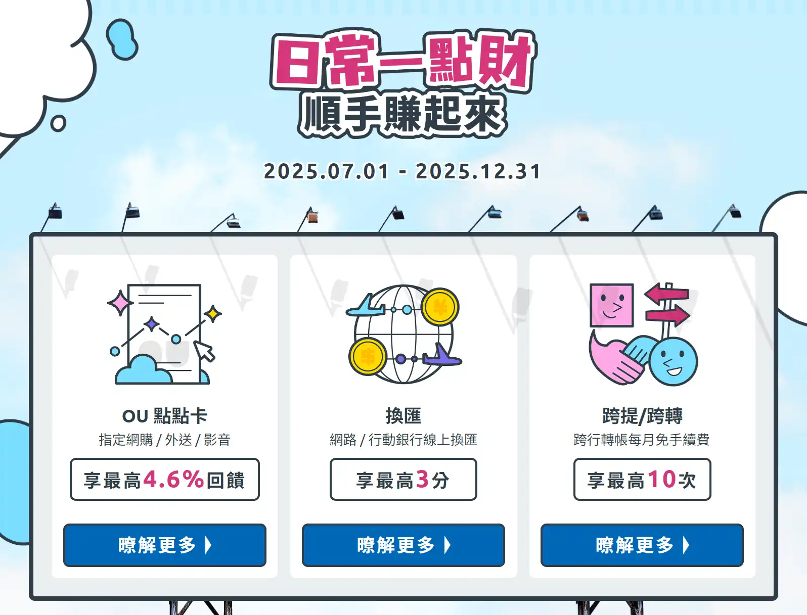 新光銀行OU換匯優惠